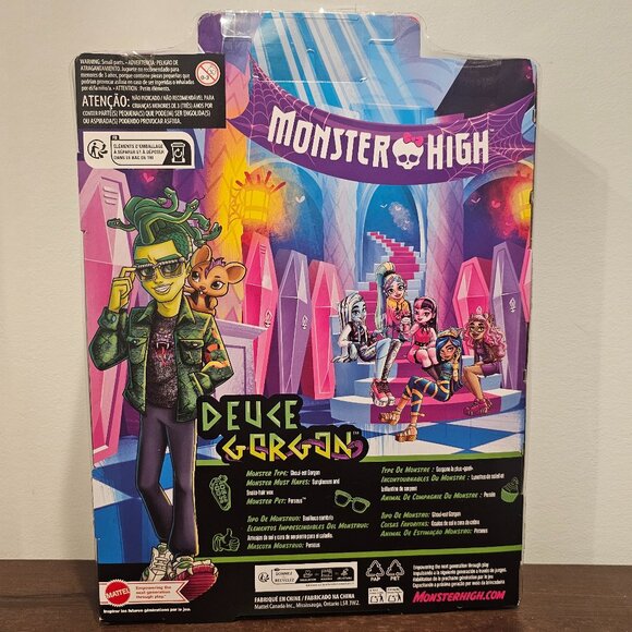 Monster High Deuce Gorgon Signature Look Doll - Picture 2 of 5